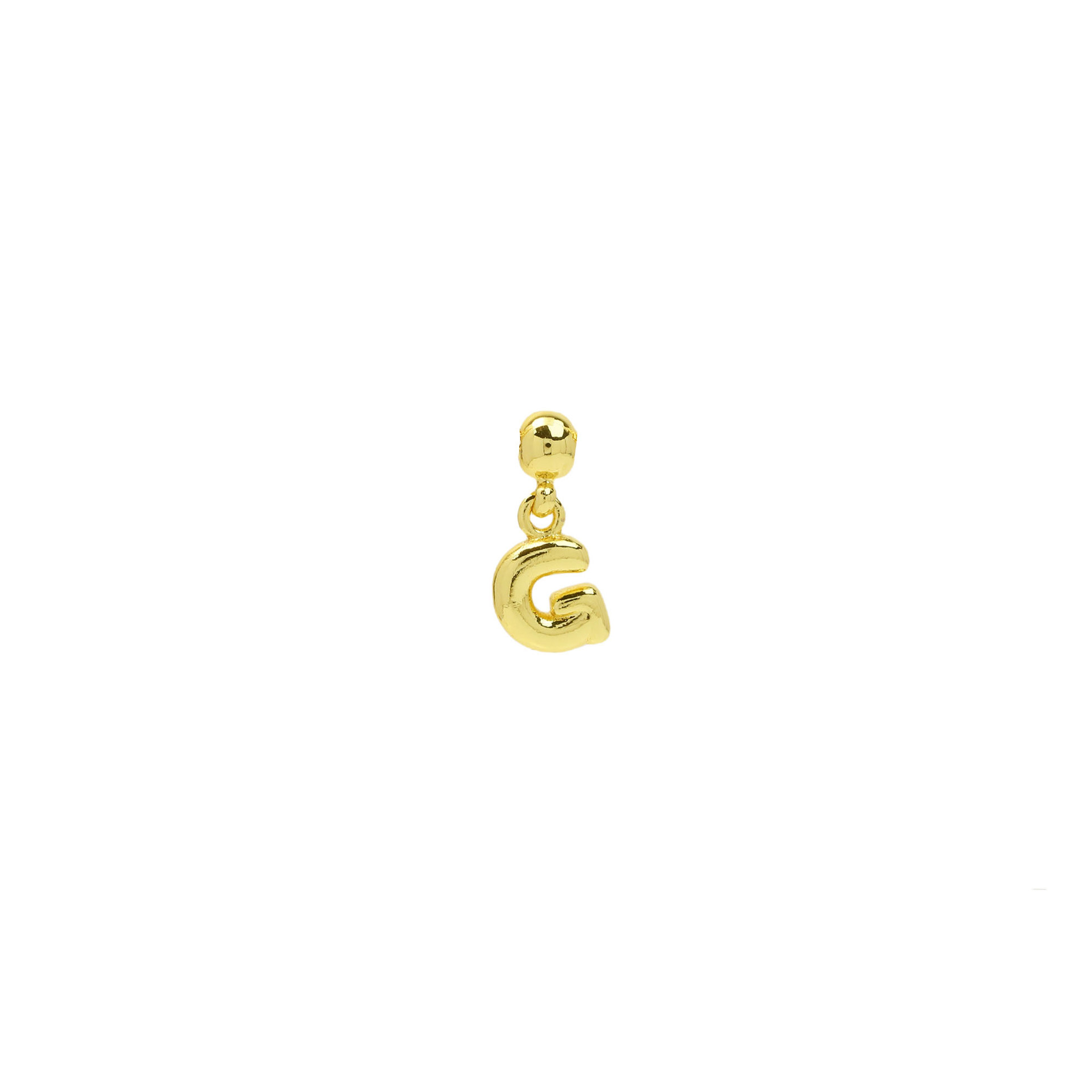 Dainty Satellite Bubble Letter Name Necklace